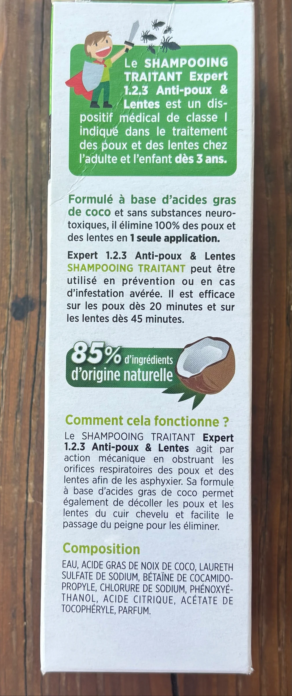 Shampooing anti-poux & lentes Expert 1.2.3 Novodex - Neuf – photo 3